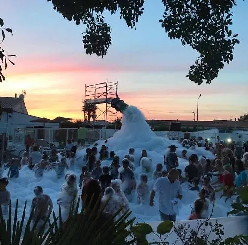 Mobil Avec Spacieuse Terrasse A Proche De Royan Camping